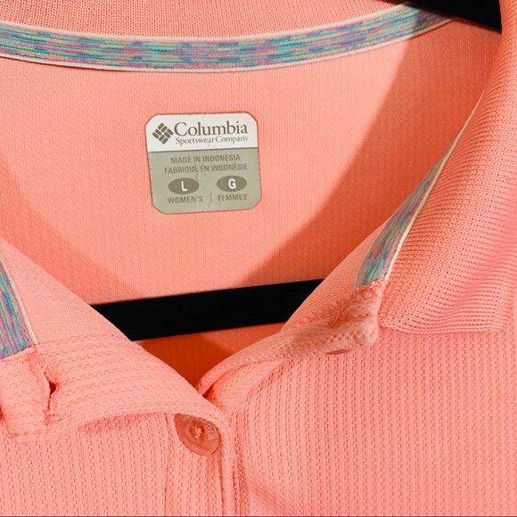 Columbia Tops - 4/$25 | Columbia sportswear polo shirt size L